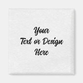 独自の磁石を作成する マグネット (正面)