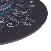 独自の神秘的な銀の月の祭壇ボードを作成 カッティングボード (角)