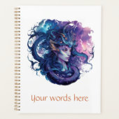 独自の神話メドゥーサゴルゴンを作成 プランナー手帳 (正面)