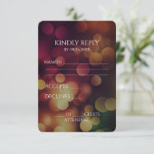 独自の秋の赤の《写真》ぼけ味を作成 出欠カード (スタンド正面)