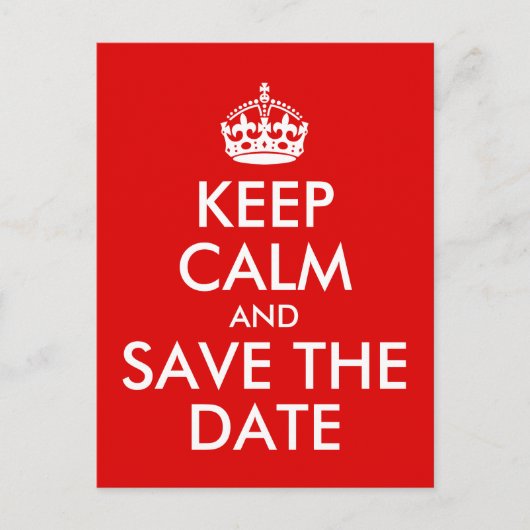 独自の穏やか保さを作成し、日付を保存する 案内ポストカード (正面)