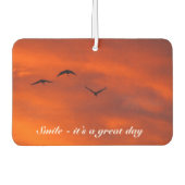 独自の空気清浄機を作成 カーエアーフレッシュナー (正面)