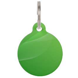 独自の空白の緑のペット用名札を作成 ペット　ネームタグ