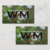 独自の簡単汎用コンサルタントの作成 名刺 (正面/裏面)