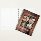 独自の粗野な写真集結婚を作成 プランナー手帳 (ディスプレー)