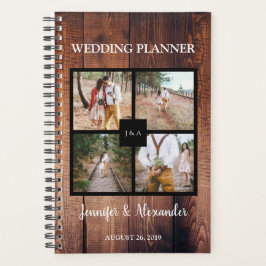独自の粗野な写真集結婚を作成 プランナー手帳