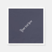 独自の紙カクテルナプキンの作成 スタンダードカクテルナプキン (正面)