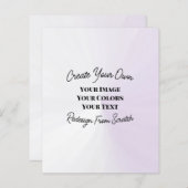 独自の紙シートの作成 (正面/裏面)