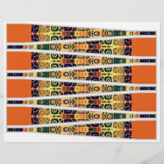 独自の紙ビーズ