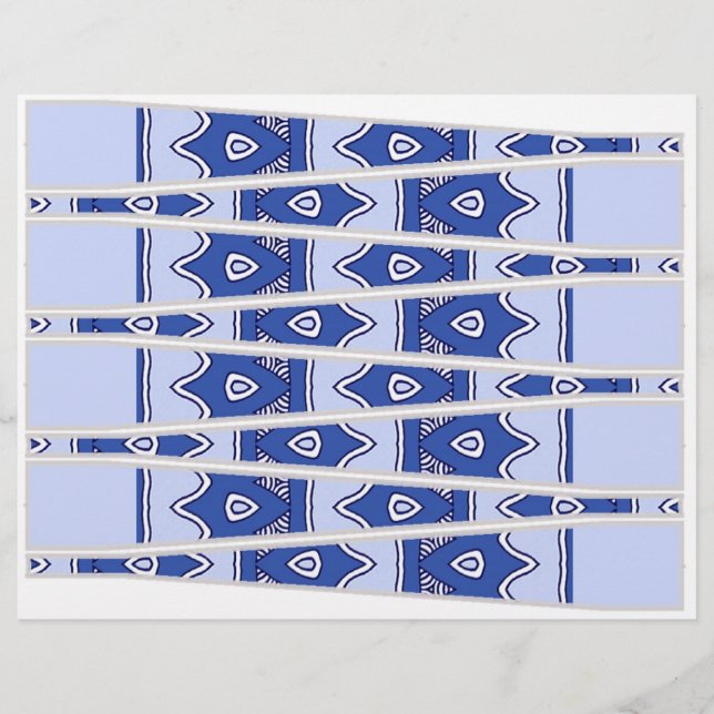 独自の紙ビーズ (正面)