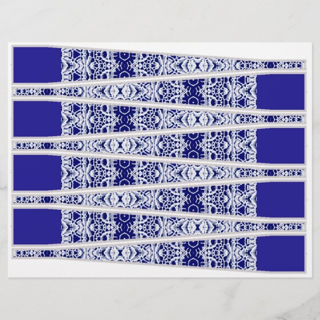 独自の紙ビーズ (正面)