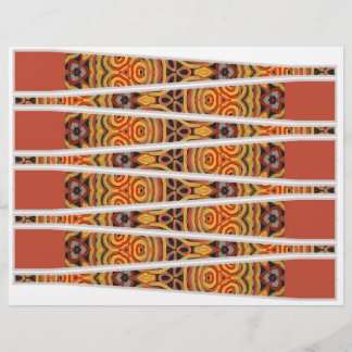 独自の紙ビーズ