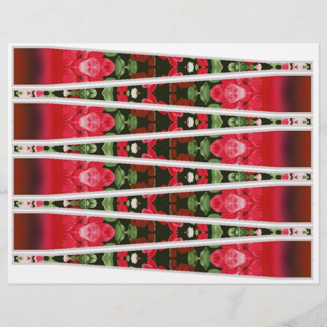 独自の紙ビーズ (正面)