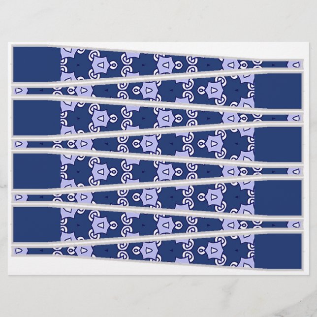 独自の紙ビーズ (正面)