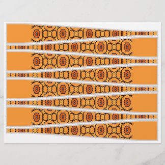 独自の紙ビーズ