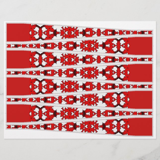 独自の紙ビーズ (正面)