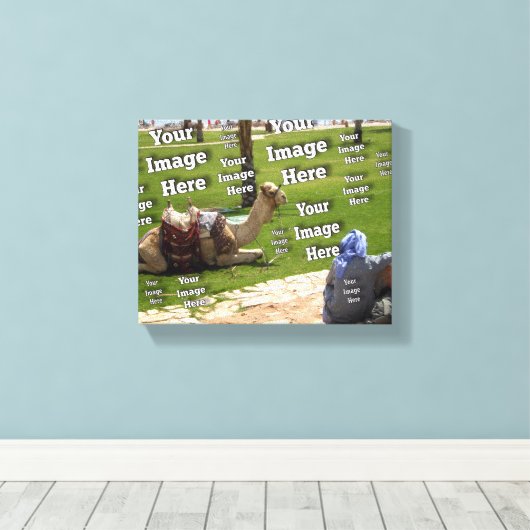 独自の素晴らしいイメージテンプレートの作成 キャンバスプリント (インサイチュ (ウッドフロア))