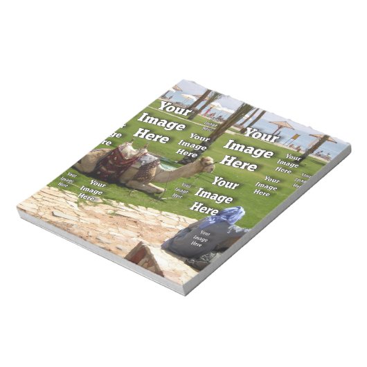 独自の素晴らしいイメージテンプレートの作成 ノートパッド (回転)