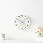 独自の素晴らしいイメージテンプレート ラウンド壁時計 (ホーム)