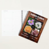 独自の素朴なガーデンフォトを作成 プランナー手帳 (ディスプレー)