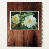 独自の素朴なガーデンフォトを作成 プランナー手帳 (裏面)