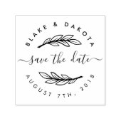 独自の素朴日付をカスタムモダン保存する セルフインキングスタンプ (デザイン)