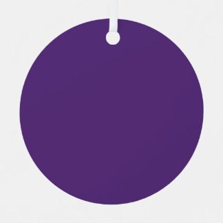 独自の紫を作成 メタルオーナメント