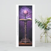 独自の紫色のグリモア魔法Orbブックマークを作成 (スタンド正面)