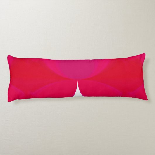 独自の紫色のシスペインのェード赤と白を作成する ボディピロー (裏面)