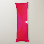 独自の紫色のシスペインのェード赤と白を作成する ボディピロー (裏面 (縦))