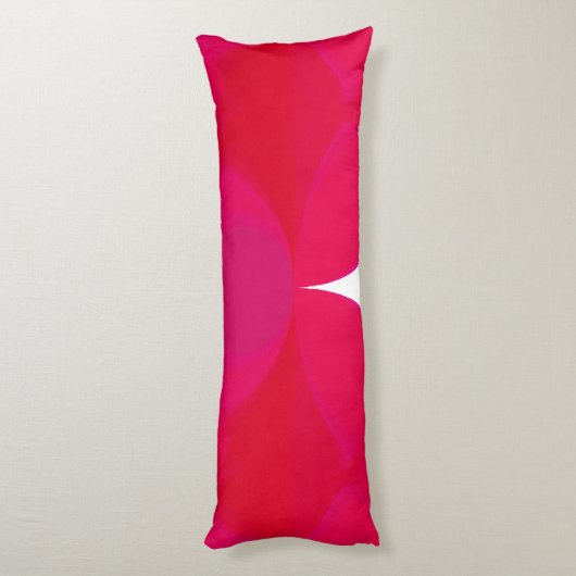 独自の紫色のシスペインのェード赤と白を作成する ボディピロー (裏面 (縦))