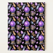 独自の紫色のチルスタボールを作成する プランナー手帳 (裏面)