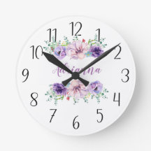 独自の紫色のフローラ