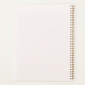 独自の紫色の宝石で飾られたドラゴンウィッチハットを作成 プランナー手帳 (裏面)