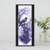 独自の紫色のRavenブックマークカードを作成する (スタンド正面)