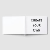 独自の結婚作成 ゲストブック (全面)