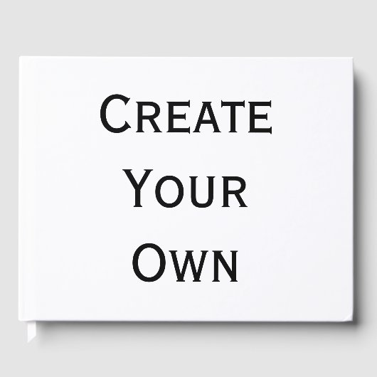 独自の結婚作成 ゲストブック (正面)