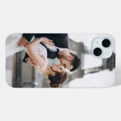 独自の結婚式の写真を作成する Case-Mate iPhoneケース (裏面 (横))