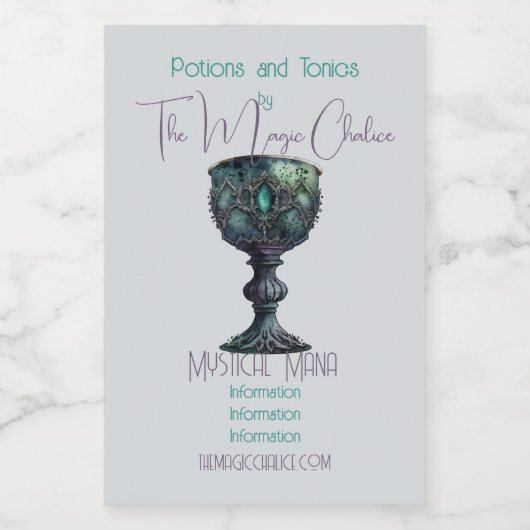 独自の緑のアリスを作成する フードラベル (シングルラベル)