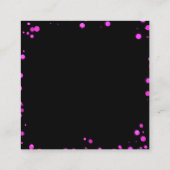 独自の緑のカスタム《写真》ぼけ味の縁ど作成 エンクロージャーカード (裏面)