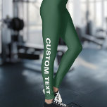 独自の緑を作カスタム成 レギンス<br><div class="desc">独自の緑のカスタムレギンスを作成</div>