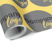 独自の繰り返しパターンビジネスロゴを作成する ラッピングペーパー (ロールコーナー)