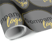 独自の繰り返しパターンビジネスロゴを作成する ラッピングペーパー (ロールコーナー)