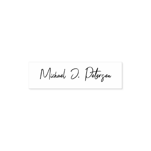 独自の署名エレガント名の作成 セルフインキングスタンプ (デザイン)