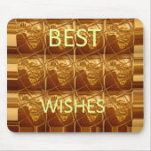 独自の美しいを作成するアフリカマウスパッド マウスパッド (正面)