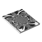 独自の美しいアフリカのゼブラ動物アートを作成 ノートパッド (アングル)