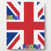 独自の美しいイギリスを作カラフル成 フォトプラーク (正面)