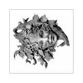 独自の美しいゴールデンドライドを作成 ラバースタンプ (インプリント)