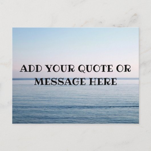 独自の船外葉書を作成する ポストカード (正面)