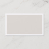 独自の色を作モダン成スタイリッシュクリーンデザイン 名刺 (裏面)